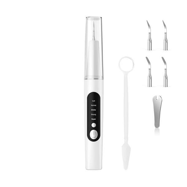 他サイト： BOJNGEWIN 超音波歯クリーナー 犬用歯ブラシ USB充電式 5モード調節可能 内蔵LED照明 クリーニングキット IPX6防水 猫・犬兼の商品画像