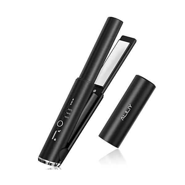 ヘアアイロン コードレス ストレートアイロン ミニ 小型 持ち運び 両用