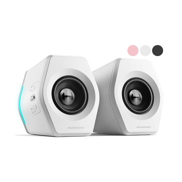 他サイト： Edifier G2000 2.0ch PC スピーカー パソコン PS5 Switch ゲーム用 ゲーミングスピーカー、32W 小型 HiFiの商品画像