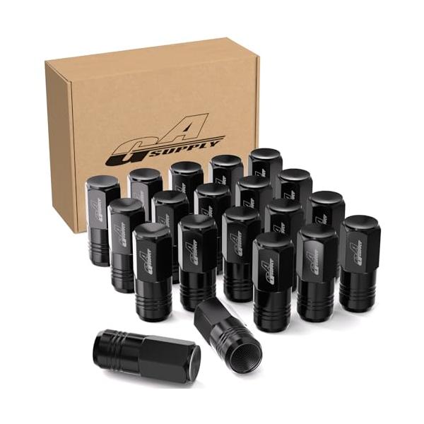 他サイト： GAsupply M12xP1.25 ホイールナット 鍛造アルミ製 ホイールロングナット 高さ50mm Hex19mm テーパー座 レーシングナの商品画像