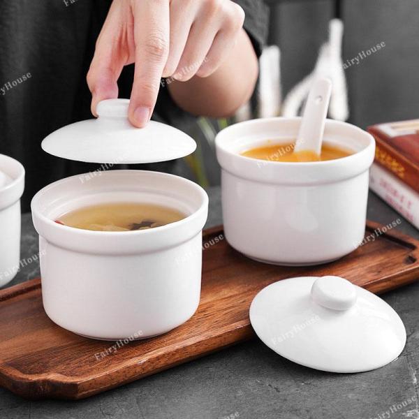 【送料無料】茶碗蒸し かわいい 食器 和食器 洋食器 茶碗蒸し 器 茶碗むし 蒸し碗 洋風茶碗蒸し ココット フタ付き スープカップ デザートカ 調理器具 家庭 飲食