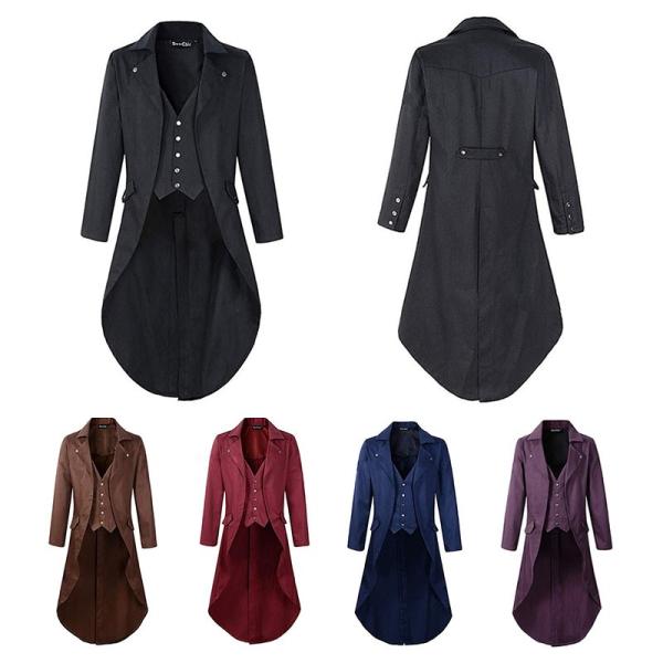 タキシード スーツ メンズ 欧米風 ロングコート コート 燕尾服 結婚式 フォーマル スーツ ステージ 演出服 パーティー コスプレ 演奏会 発表会 カーディガン Faerie186 ミニョンショップ 通販 Yahoo ショッピング