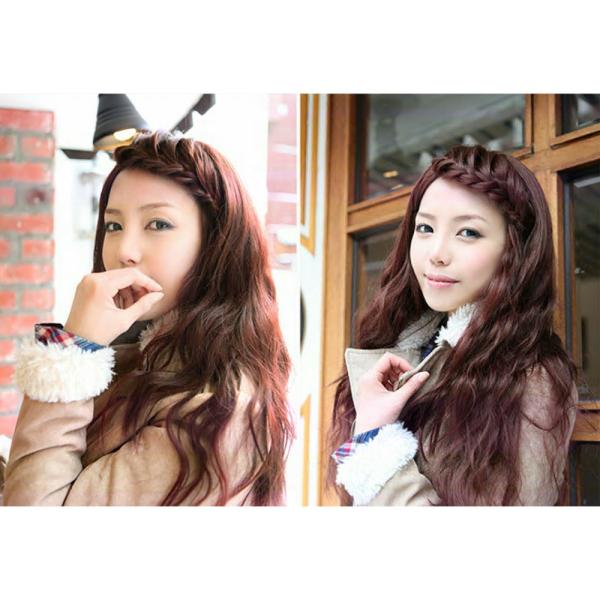 部分ウィッグ Wig つけ毛 エクステ 編み込み 三つ編み 超自然 リアル 女性用 かつら ヘアピース 前髪 サイド アレンジ Buyee Buyee Japanese Proxy Service Buy From Japan Bot Online