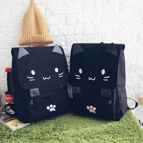 リュックサック ショルダーバッグ キャット 猫 かわいい おしゃれ キュート レディース 女性 キャンパス スクール 大容量 大学生 高校生 学生 刺 Buyee Buyee Japanischer Proxy Service Kaufen Sie Aus Japan