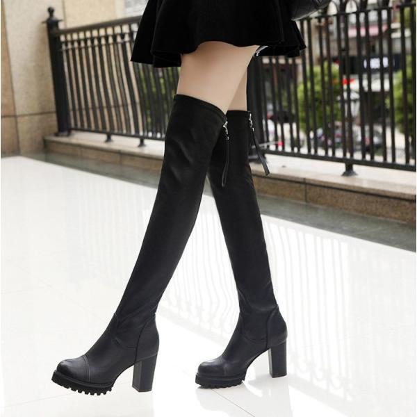 ニーハイブーツ スーパーニーハイブーツ サイハイブーツ ロングブーツ レディース 靴 秋冬 ロング丈 黒 スムース 裏起毛 暖かい 防寒対策 ハイヒー Buyee Buyee 提供一站式最全面最專業現地yahoo Japan拍賣代bid代拍代購服務 Bot Online