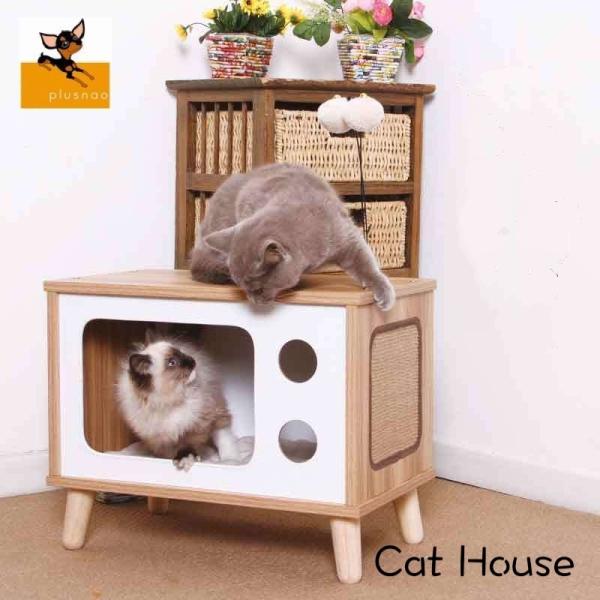 猫用ベッド 猫ハウス ペット用品 猫用 猫グッズ 多機能 キャットハウス 