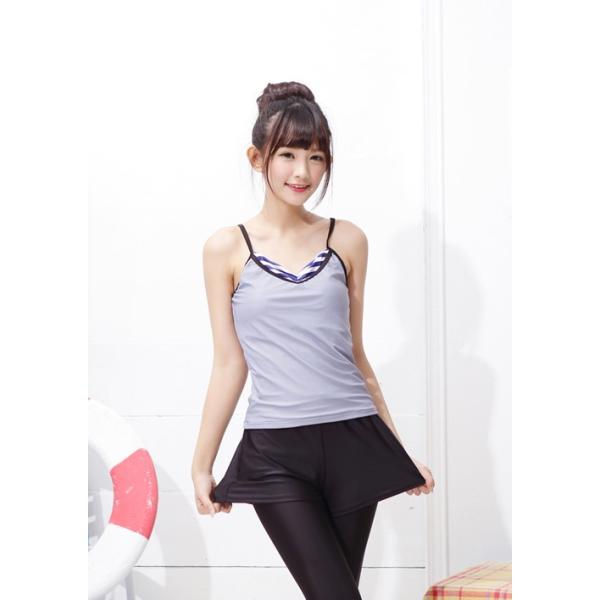 水着 フィットネス水着 セパレート 3点セット ロングスパッツ レギンス タイツ ショートパンツ ショーパン キャミソール ノースリーブ タンキニ ス Buyee Servis Zakupok Tretim Licom Buyee Pokupajte Iz Yaponii