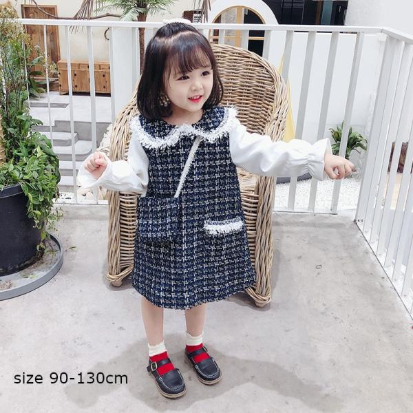 クリスマス特集22 60 ワンピース チェック ベビー キッズ 子供 女の子 フォーマル Comunicativaonline Com Br
