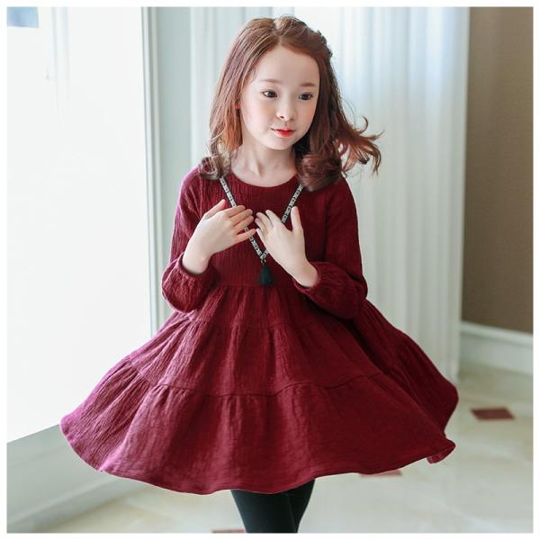 ワインレッド ワンピース キッズ用品の人気商品 通販 価格比較 価格 Com