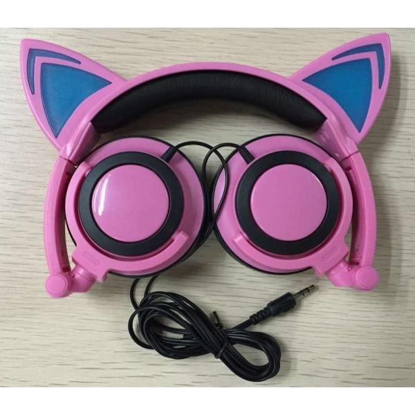 猫耳ヘッドホン 耳が光る 猫耳ヘッドフォン 有線 コスプレ衣装 ファッション イヤホン イヤフォン ねこ耳 ネコ耳 ネコミミ おしゃれ 可愛い
