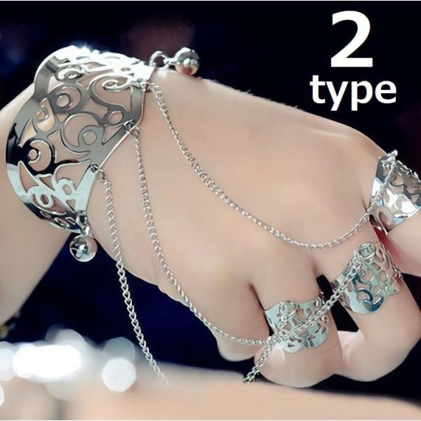 リングブレスレット アクセサリー レディース ブレスレット リング