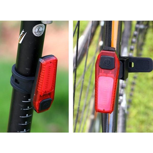 usb ライト 充電式 リア 自転車