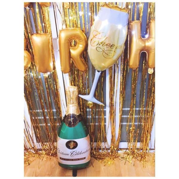 バルーン カラフル お酒 ボトル シャンパン 可愛い オシャレ インテリア パーティー 結婚式 女子会 誕生日 バースデー Zak おとりよせ Com 通販 Yahoo ショッピング