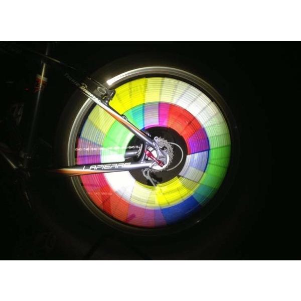 自転車 反射 スポーク