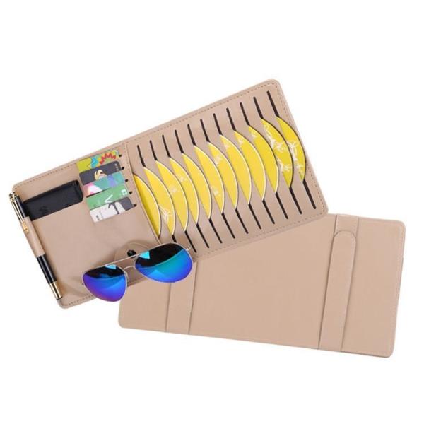 車用 サンバイザーケース サンバイザー収納 サンバイザーホルダー 車載ホルダー サングラスホルダー Cd収納 Dvd収納 カード収納 ペン収納 フェイ Buyee Buyee 日本の通販商品 オークションの入札サポート 購入サポートサービス