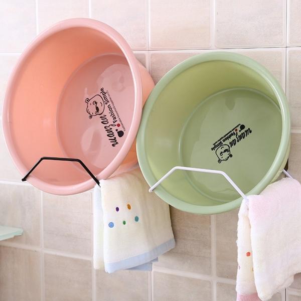 バスラック ラック 湯おけ 風呂桶 洗面器 タオル掛け 壁掛け ステンレス 取付簡単 収納 浴室 お風呂場 キッチン 便利グッズ インテリア Zak おとりよせ Com 通販 Yahoo ショッピング