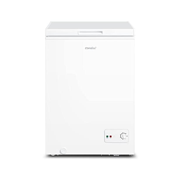 COMFEE' 冷凍庫 100L 上開き ホワイト RCC100WH/E 省エネ 温度調節6