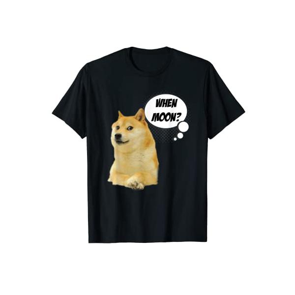 When Moon ドージコイン 犬 柴犬 犬 犬 Tシャツ A B09wrxvl62 23 Migonne Store ミニョンストアー 通販 Yahoo ショッピング