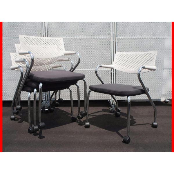 ☆ 美品 Vitra ヴィトラ Visaroll2 4脚セット ビザロール2 座面 ☆ 美品 Vitra ヴィトラ Visaroll2 4脚セット ビザロール2 座面