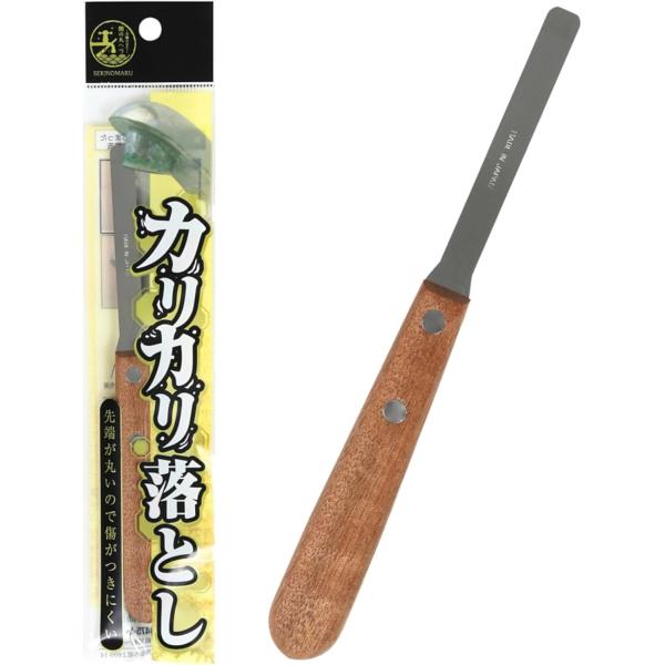 【ガチガチの水垢に】 スポンジや洗剤では落ちなかった、蛇口まわりのカリカリ汚れ・白い水垢に対応【傷がつきにくい】 先端の両角を丸く加工、傷がつきにくい設計【Made in Japan】 刃物の町・岐阜県関市で製造【クセになる削り心地】 汚れ...