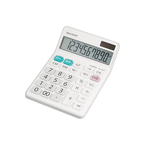 メーカーによる説明        見やすい表示と便利な計算機能                              見やすい大型表示   電卓において、計算機能と並んで重要なファクターは、ディスプレイの見やすさではないでしょうか。「E...