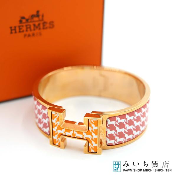 質屋 未使用 HERMES エルメス ブレスレッド クリッククラックPM Cheval 