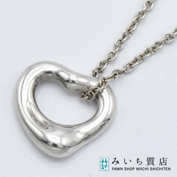 質屋 TIFFANY&Co. ティファニー ネックレス オープンハート 11mm