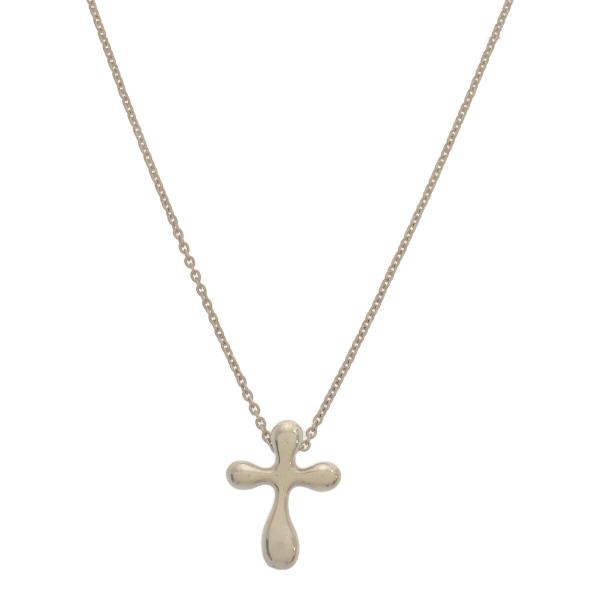 質屋 TIFFANY&Co. ティファニー ネックレス スモールクロス 925 約2.7g