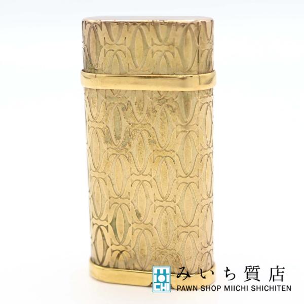 質屋 Cartier カルティエ ガスライター ハッピーバースデー ゴドロン
