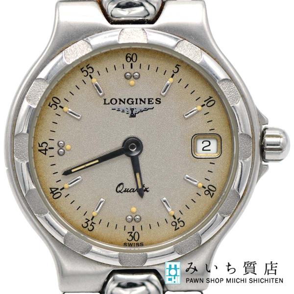 LONGINES ロンジン コンクエスト L1.114.4 シルバー 腕時計 質屋 腕時計 稼働 LONGINES ロンジン コンクエスト L1.114.4 クォーツ