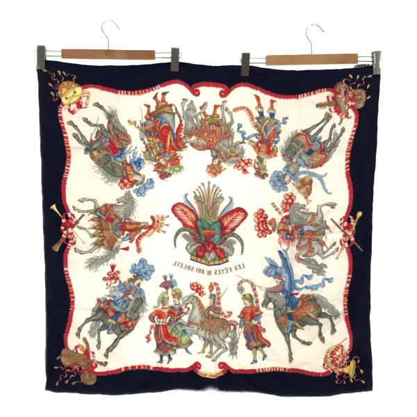 質屋 エルメス HERMES カレ 90 LES FETES DU ROI SOLEIL 太陽王の祝典