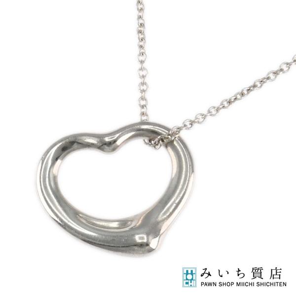 質屋 TIFFANY＆Co. ティファニー ネックレス オープンハート 15mm