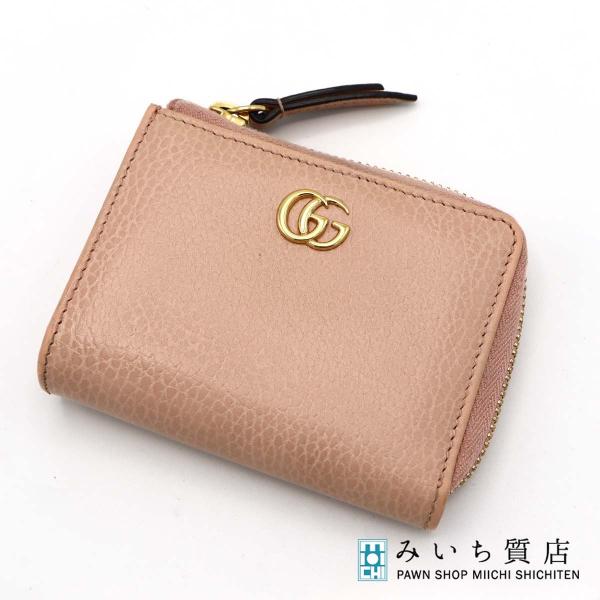 レア】グッチ マーモント キルティング L字 小銭入れ 小物入れ ダブルG