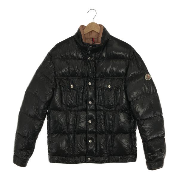 【美品】MONCLER・モンクレール・ナイロンジャケット・黒・M相当 MONCLER モンクレール ナイロンジャケット ブルゾン ウィンド
