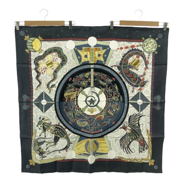 質屋 美品 HERMES エルメス カレ90 スカーフ REVE D'AUSTRALIE