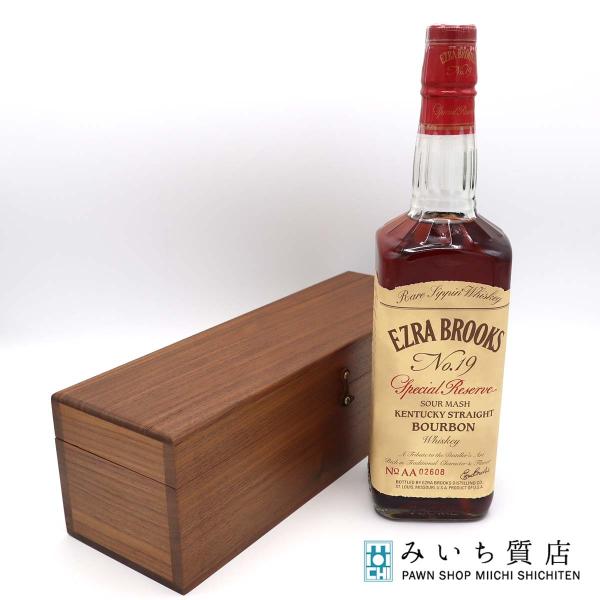 質屋 お酒 未開栓 ウイスキー エズラ ブルックス No.19 スペシャル 