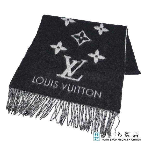 質屋 LOUIS VUITTON LV ルイヴィトン マフラー M71040 モノグラム
