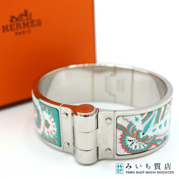 質屋 未使用 HERMES エルメス ブレスレット エマイユ シャニエール