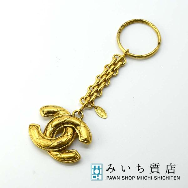 質屋 キーホルダー CHANEL シャネル ココマーク チャーム ヴィンテージ