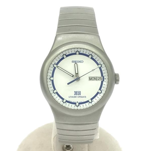 質屋 腕時計 稼働 SEIKO セイコー LITHIUM OPERATE 3650 5G23-6020 