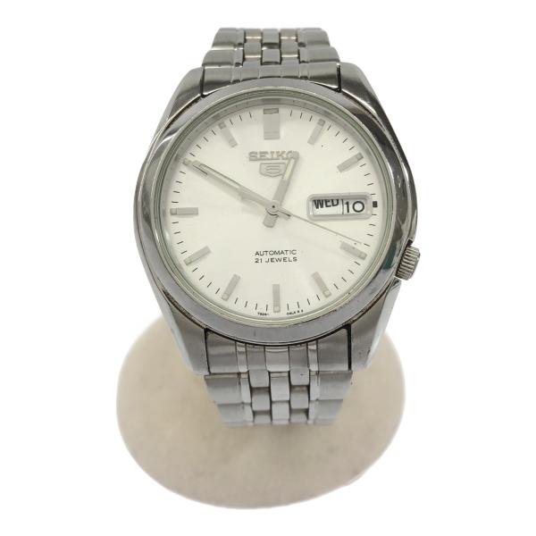 質屋 稼働 腕時計 SEIKO セイコー セイコー5 自動巻き 7S26-01V0