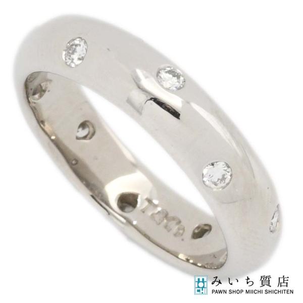 質屋 仕上済 TIFFANY＆Co. ティファニー ドッツリング 指輪 PT950