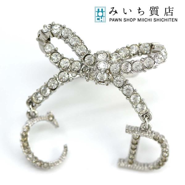 Christian Dior 　シルバーリング リボン Dior - Dior リボンリングの通販 by ＊coco＊｜ディオールならラクマ