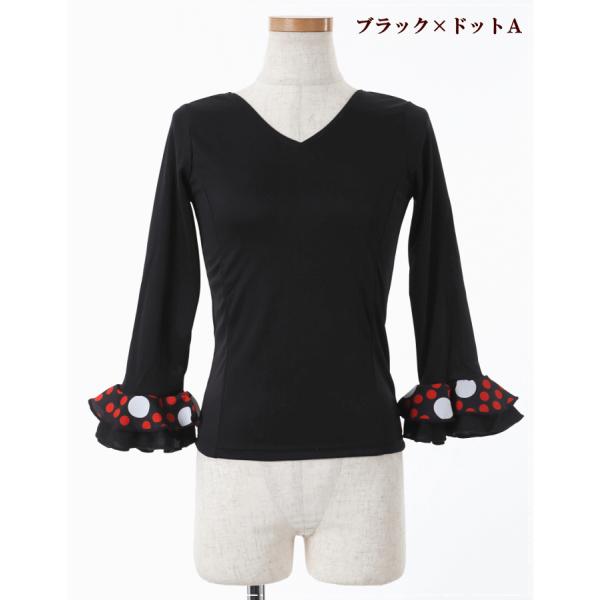 スペイン製 フラメンコ衣装 中古 美品 スペイン製 フラメンコ衣装】レッド×豪華ボランテ 上下