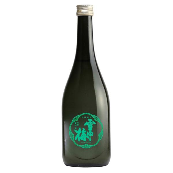 【きゅんとした酸味でさっぱり】雪中梅　純米吟醸　青緑(みどり)　720ml