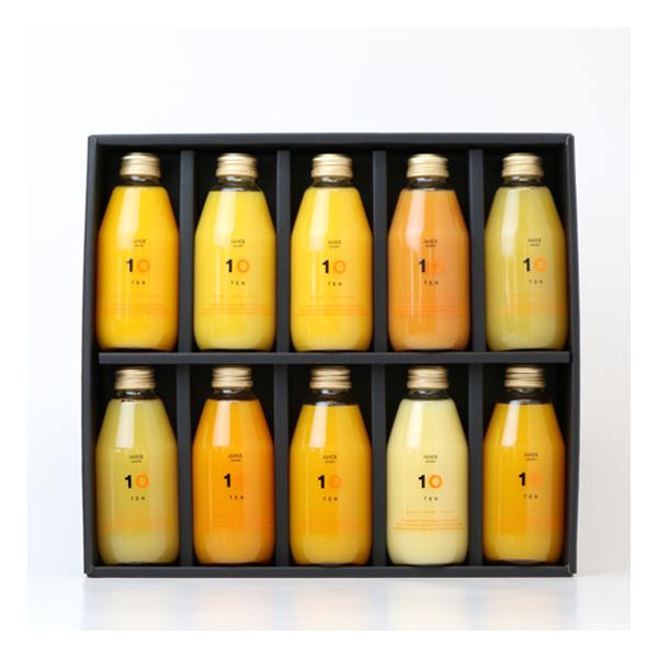 飲むみかん　10本セット　ジュース　まとめ売り mikan-hana_10fac-js1
