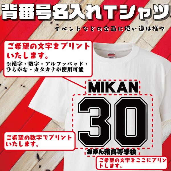 名入れ Tシャツ オリジナル 背番号 おもしろ 名入れ Tシャツ プレゼント スポーツ サッカー バスケ 部活 誕生日 還暦 半袖 グッズ 雑貨 Or0028 みかん箱 通販 Yahoo ショッピング