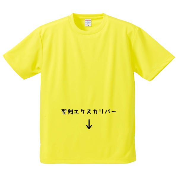 おもしろTシャツ みかん箱 聖剣エクスカリバー メンズ レディース