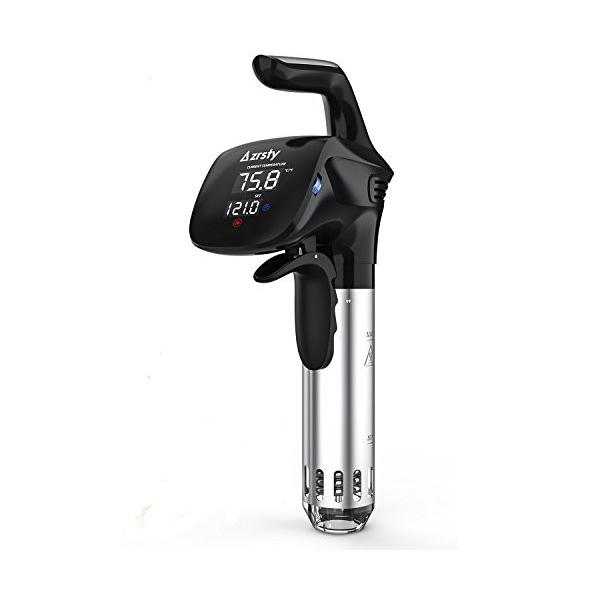 タイムセール 低温調理器 Sous お料理用 水温制御クッカー Azrsty Vide Ih 電磁調理器 空気を出す棒一本 ジッパー 850w 鳳物販のazrsty 鳳物販 お料理用 真空調理器 100 1v