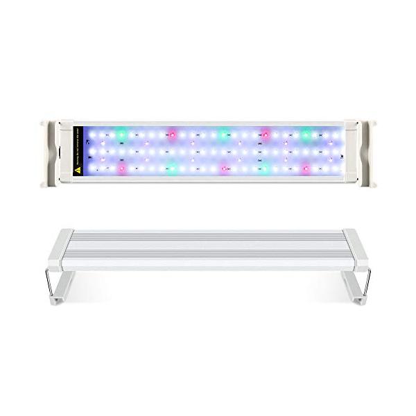 アクアリウム ライト Volador 水槽用 Led 照明 50 70cm 魚ライト 90連 4色白 赤 青 緑 観賞魚 熱帯魚 水草育成 Www Definitiveclm Com